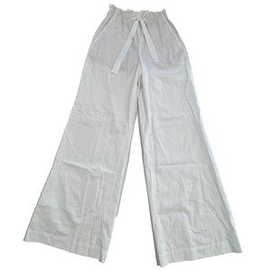 Dorothee Schumacher Women's High Rise Flare Leg White Pants Size 2
